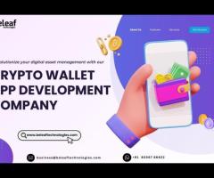 Leading Crypto Wallet App Development Company for Entrepreneurs - Beleaf Technologies